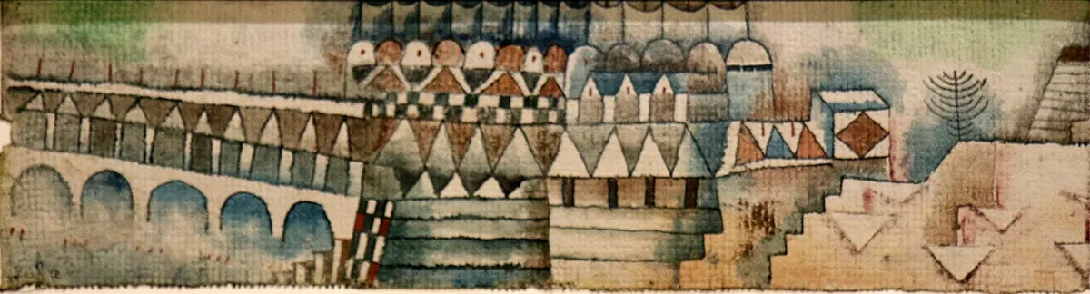 Alte Stadt und Brücke  1928 - Paul Klee — 1