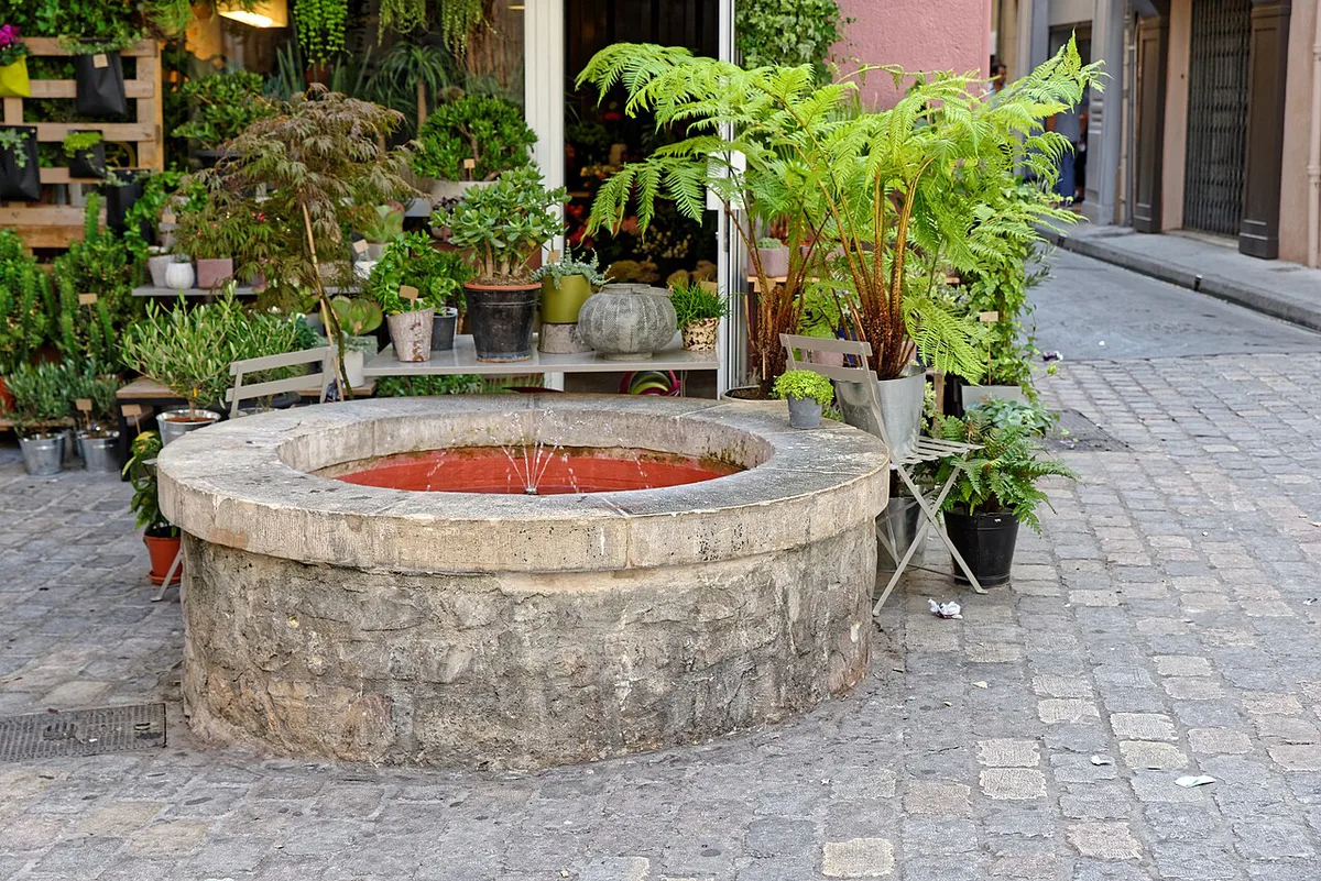 A walkable central street in Aix-en-Provence by day — 2
