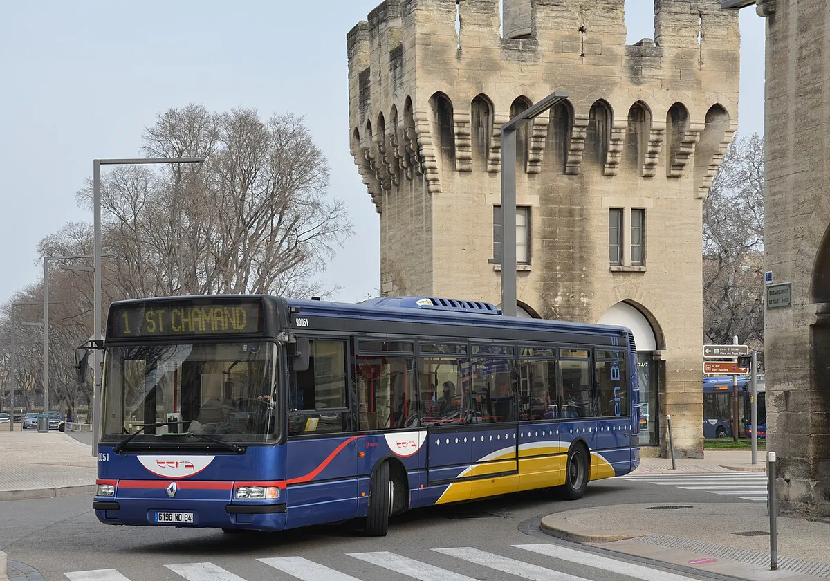 Public transport in Avignon — 2