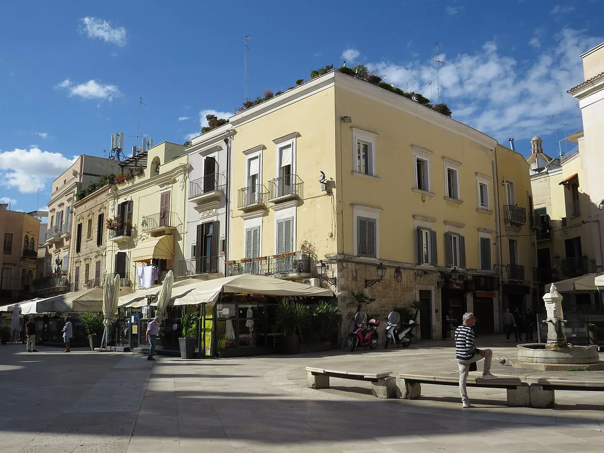 A walkable central street in Bari by day — 1