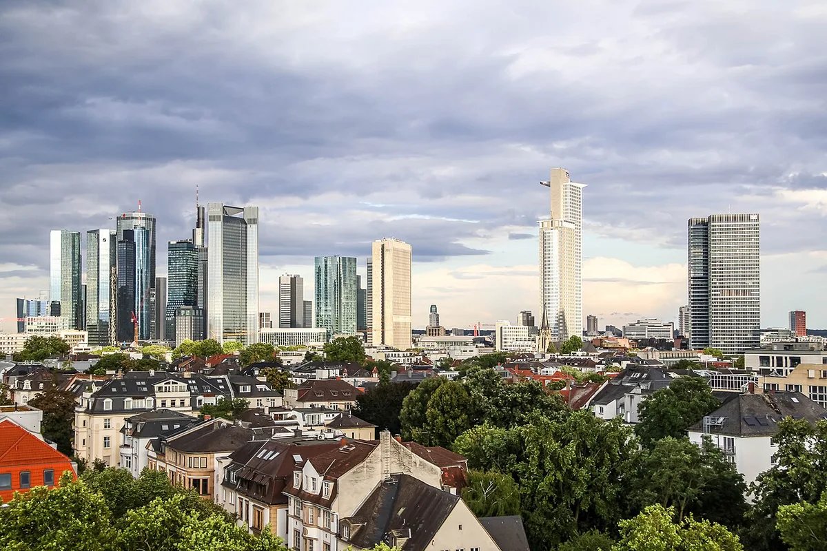 Panoramic view over Frankfurt — 1