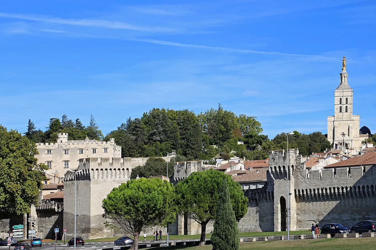 Palais des Papes and Place du Palais in Avignon — 2