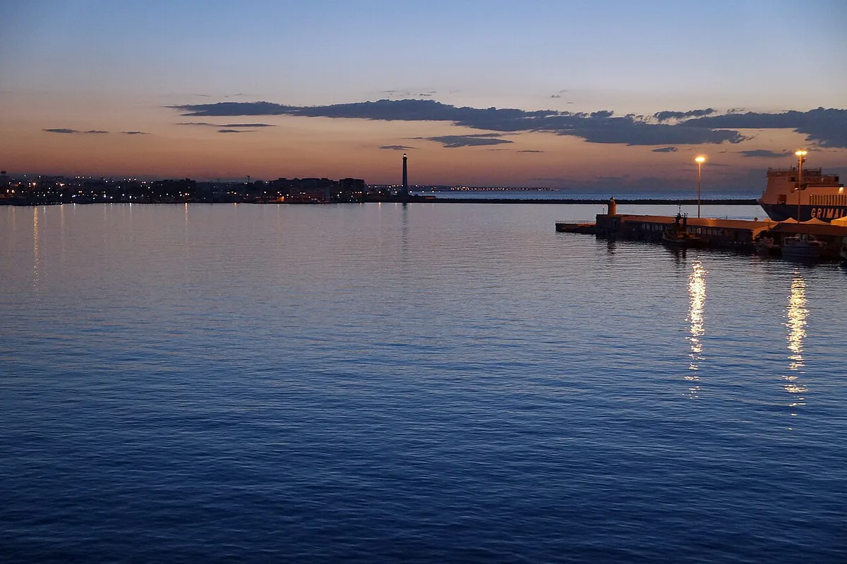 Bari city centre in the evening — 1