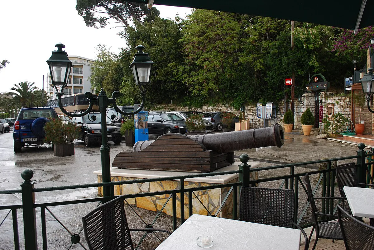 Corfu city centre in the evening — 1