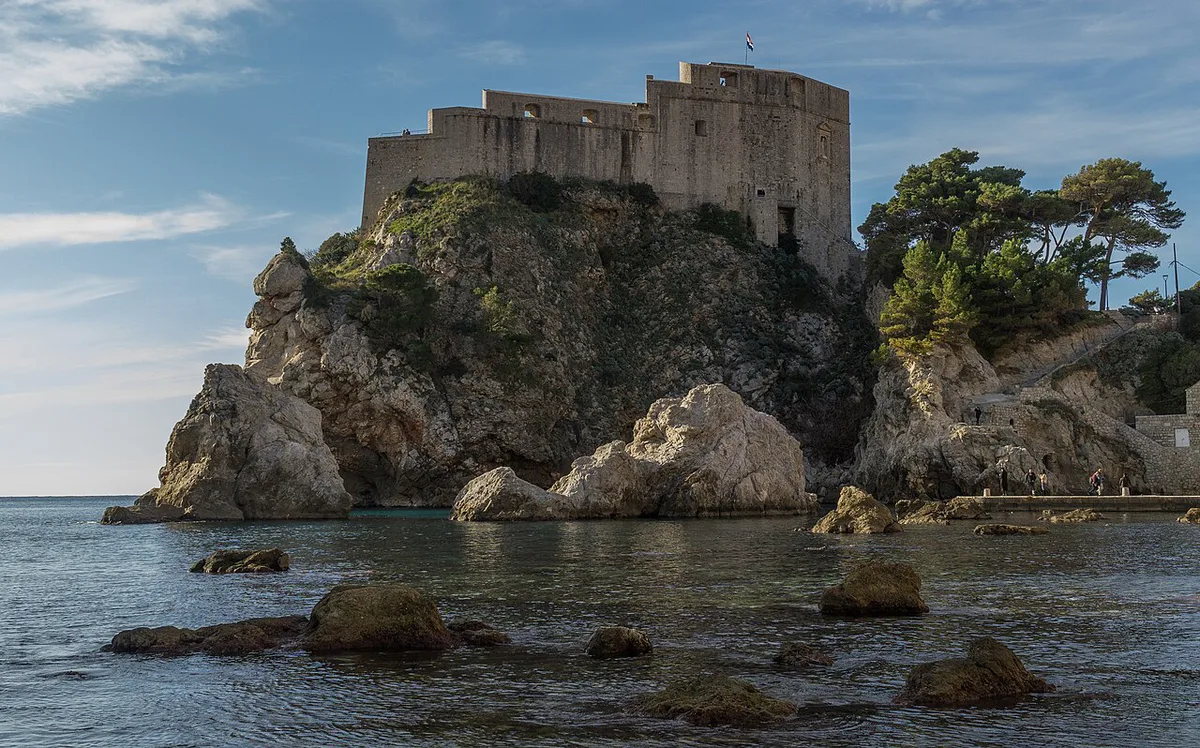 Dubrovnik city centre in the evening — 2