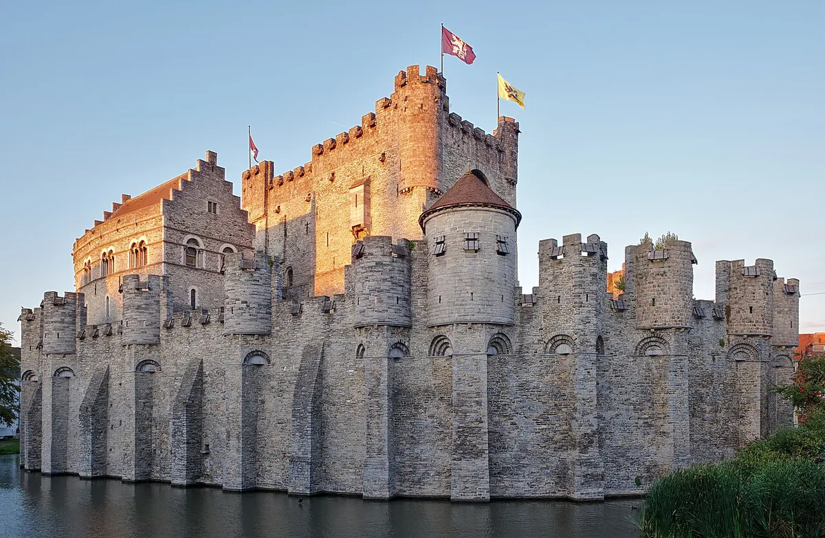Ghent's medieval Graslei waterfront — 1