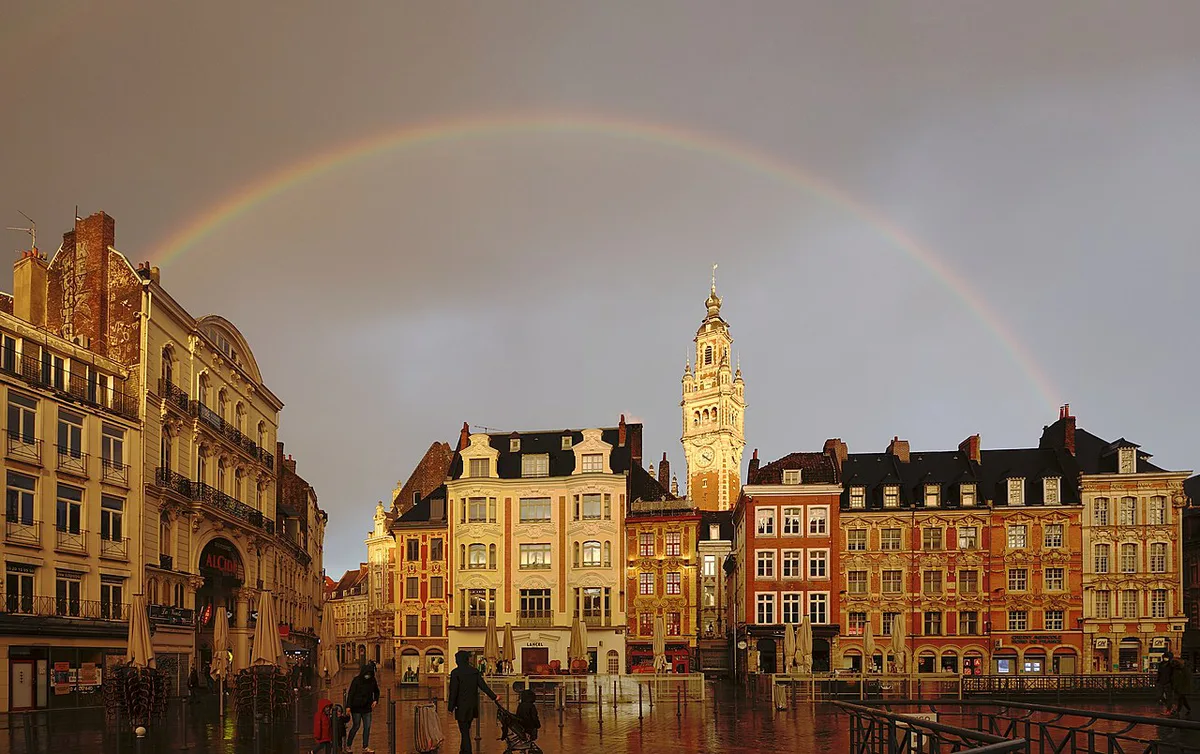 Lille city centre in the evening — 1