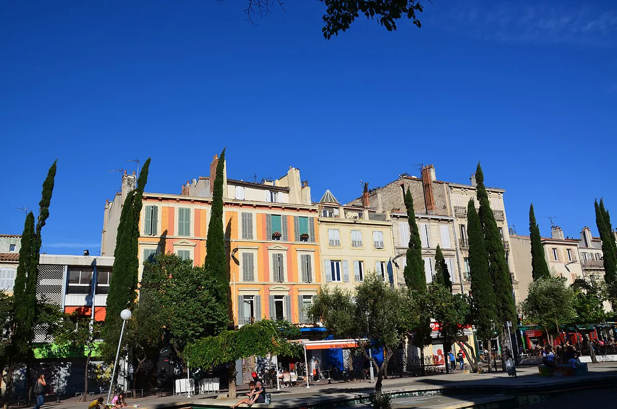 Marseille city centre in the evening — 1