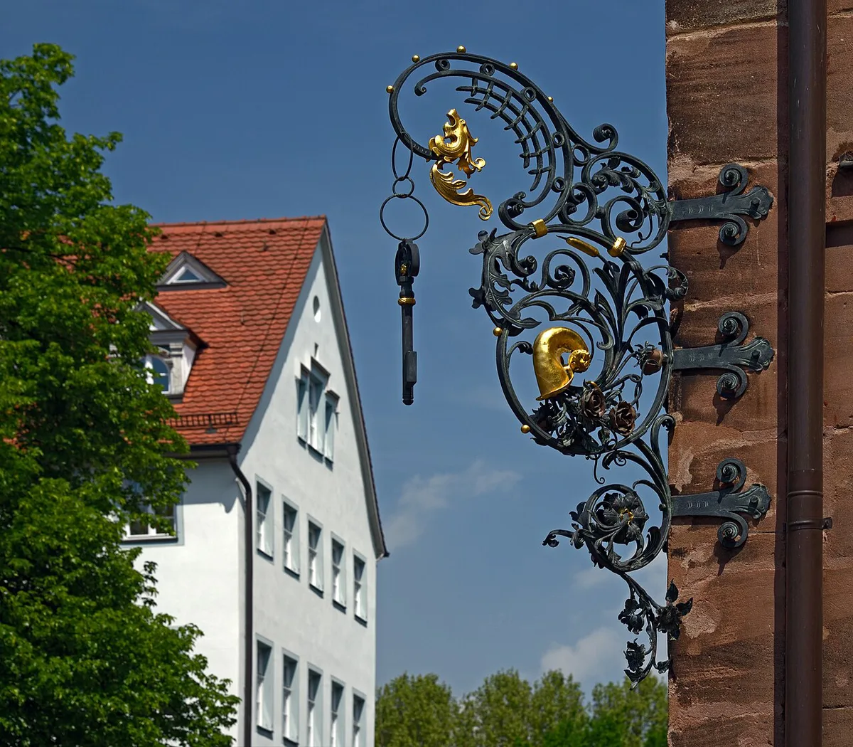 Nuremberg city centre in the evening — 1