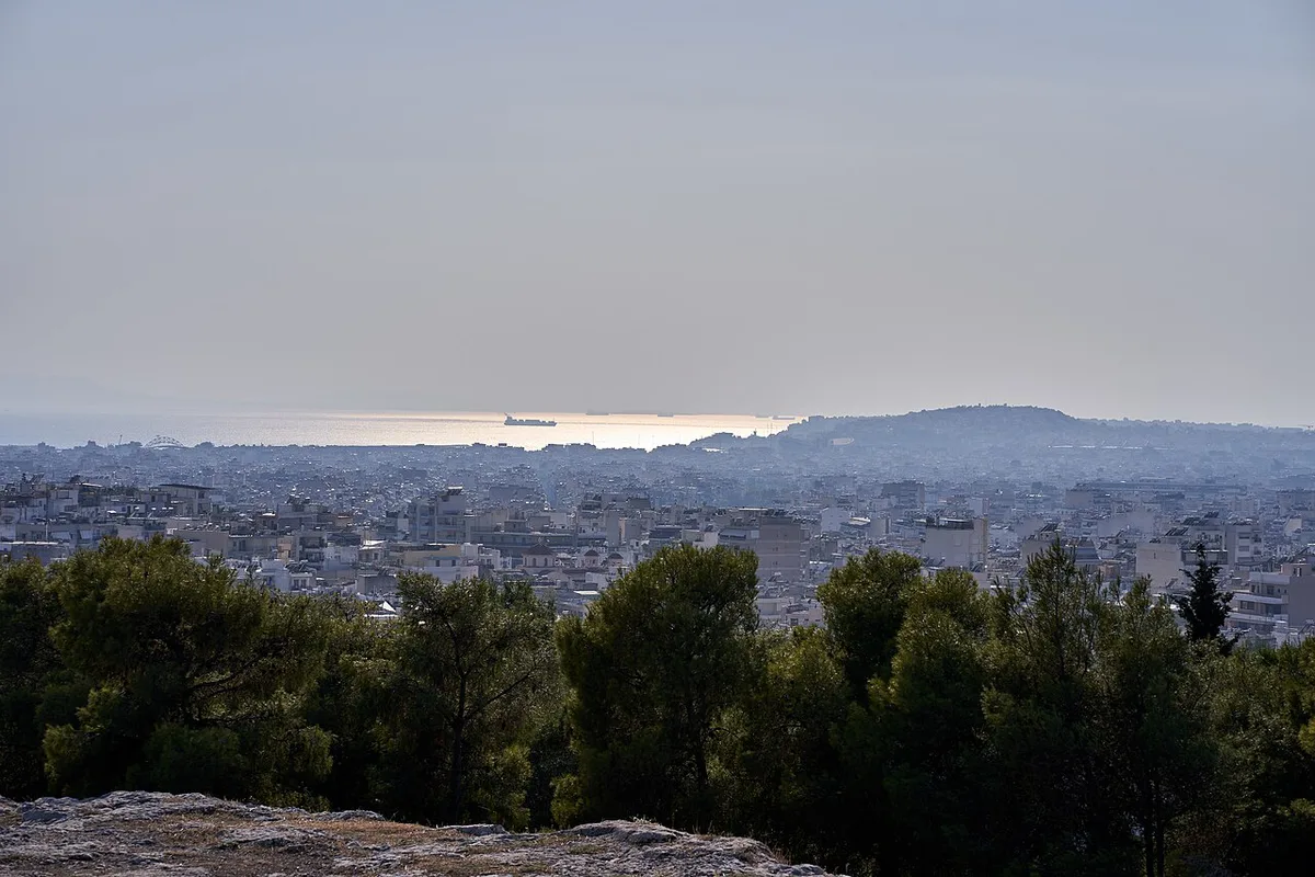 Piraeus city centre in the evening — 2