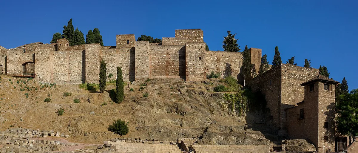 A walkable central street in Malaga by day — 1