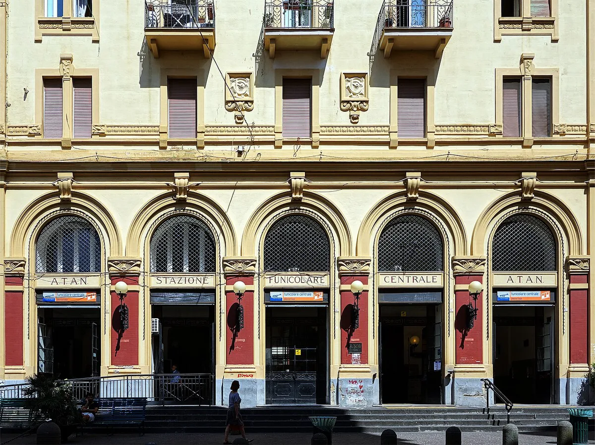 A residential district street in Naples — 2