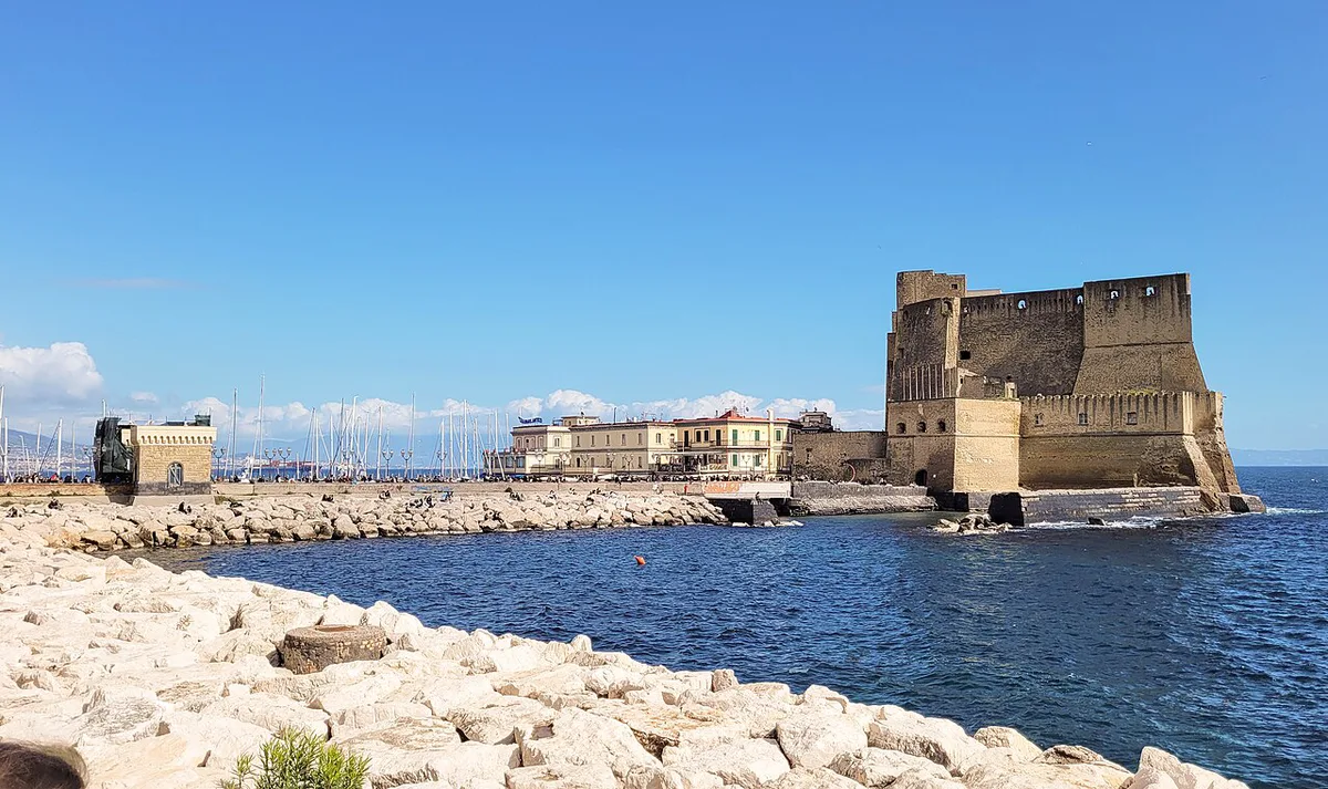 A walkable central street in Naples by day — 2