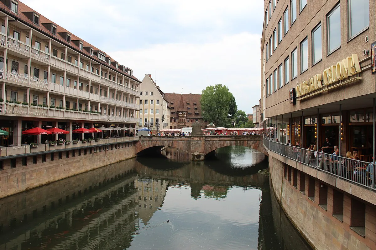 A residential district street in Nuremberg — 2