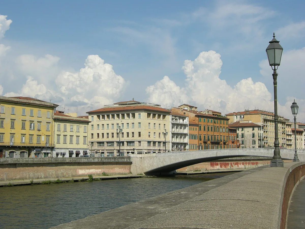 A residential district street in Pisa — 2