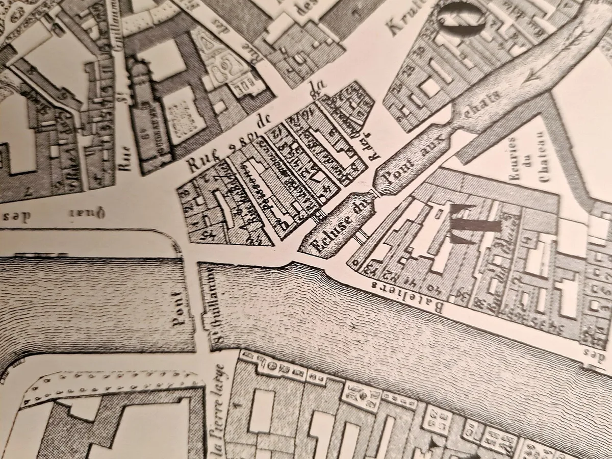 A walkable central street in Strasbourg by day — 2