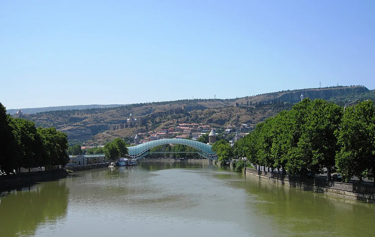 Panoramic view over Tbilisi — 1
