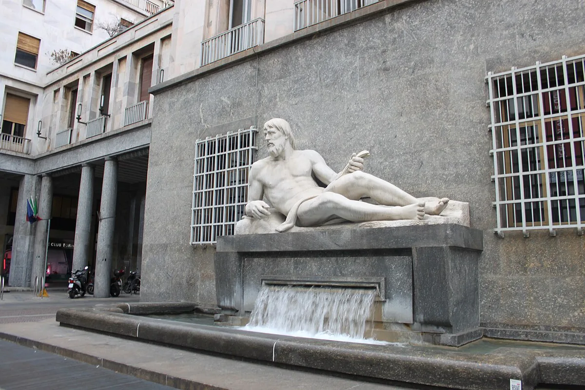 A walkable central street in Turin by day — 2