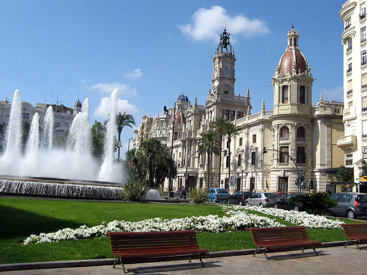 Panoramic view over Valencia — 2